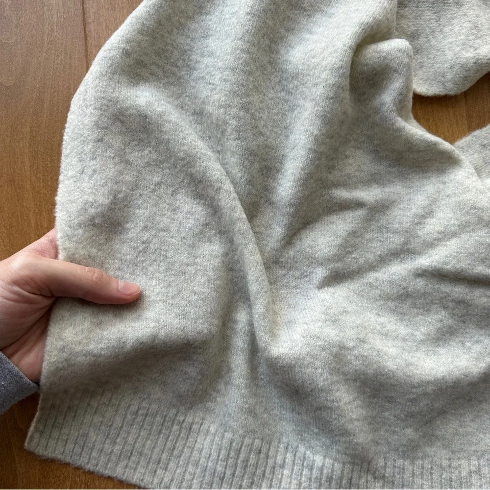 J. Crew Beige Wool Blend Scarf, One Size